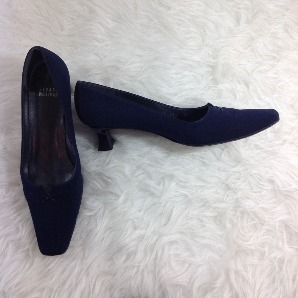 Stuart Weitzman Deep blue pump size 8.5